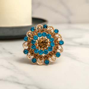 Elegant Adjustable Silver Ring